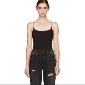 T by Alexander Wang Black Chain Camisole